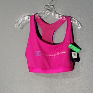 Champion Womens Sport Bra Sz XL vivid fuchsi